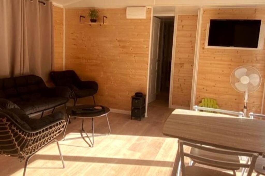 Mobil Home De Patricia Et Franck A Sigean Kültér fotó