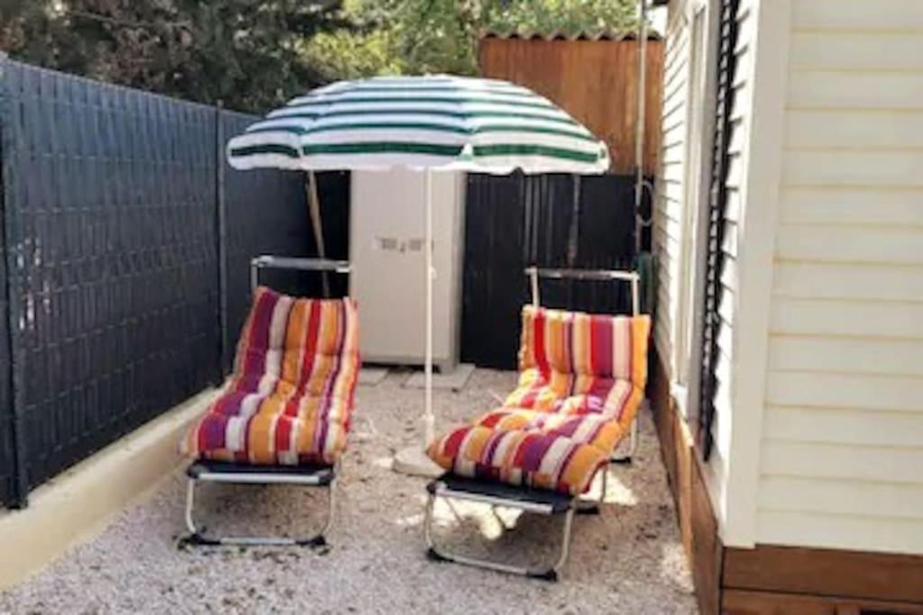 Mobil Home De Patricia Et Franck A Sigean Kültér fotó
